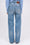 Washed denim jeans