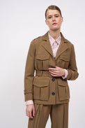 Veste en laine vierge réalisée en collaboration avec Tilda Jonathan