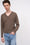 Pull en cachemire à encolure en V