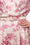 Robe en twill de soie imprimé toile de Jouy