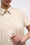 Robe courte plissée en laine cady
