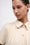 Robe courte plissée en laine cady