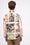 Chemise en satin de soie imprimé cartes de Tarot