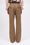 Checked wool tweed trousers