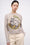 Pull en cachemire mélangé brodé à la main