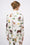 Chemise en twill de soie imprimée animalier
