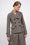 Veste en laine à chevron Harris Tweed réalisée en collaboration avec Tilda Jonathan