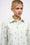 Straight poplin jacquard shirt