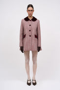 Wool chevron jacket