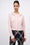 Cardigan en cachemire mélangé brodé à la main