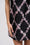 Robe courte en organza de soie jacquard imprimé