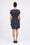 Robe courte entièrement brodée à la main