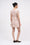 Robe courte entièrement brodée à la main