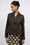 Veste courte cintrée en twill de laine