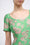 French floral jacquard maxi dress