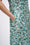 Fully hand-embroidered fitted dress