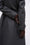 Manteau cintrée à la taille en laine vierge
