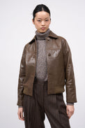 Leather jacket