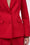 Veste cintrée à simple croisure en twill de laine