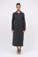 Long manteau en double face