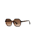 Square acetate sunglasses - speckled tortoiseshell