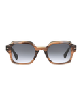 Rectangular sunglasses - apricot tortoiseshell