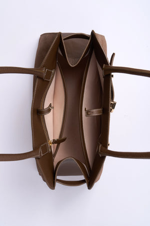 Grand sac Mathilde en cuir suède