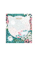 Memo pad with flower pattern and Gipsy