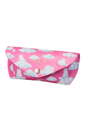Pink cloud and Gipsy pattern glasses case