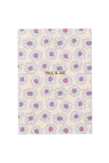 A5 notebook with daisy pattern