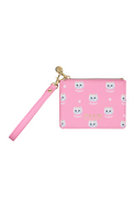 Pink Gipsy pattern card holder 