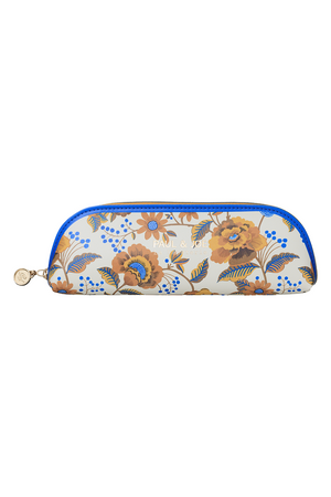 Small yellow flower pattern pencil case 