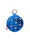 Petite pochette ronde bleue motif Nounette in Paris