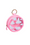 Small round pink pouch with cloud and Gipsy pattern