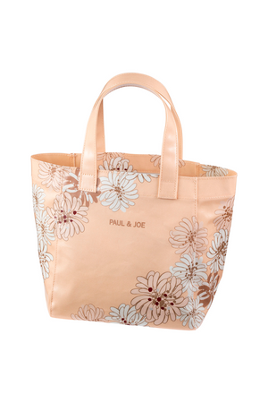 Floral pattern insulated lunch bag