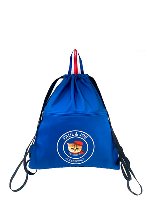 Nounette in Paris blue backpack