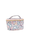 Small pink vanity case with cat print
