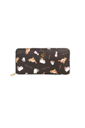 Gipsy and Nounette print long wallet