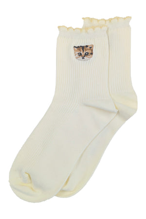 Nounette patterned socks