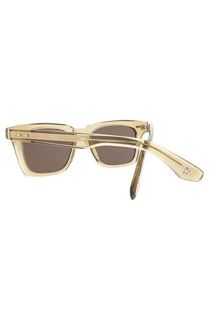Brown/Yellow Crystal Sunglasses