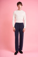 Relaxed-fit cupro twill pants