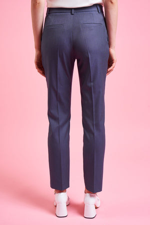 Tapered tailored pants with Italian pockets