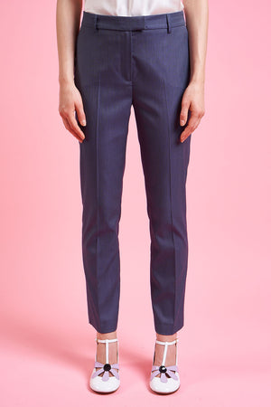Tapered tailored pants with Italian pockets
