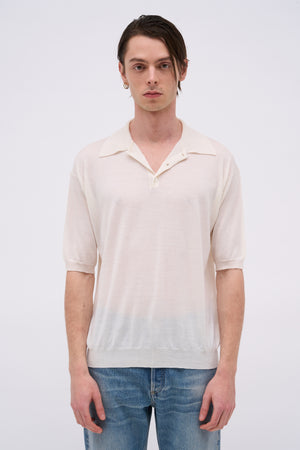 Merino wool polo