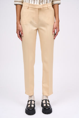 Tapered suit trousers