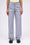 Striped chambray canvas pants