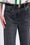 Jean en denim délavé taille haute