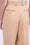 Straight-leg wide-leg trousers in double-layered wool and polyester
