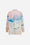 Chemise manches longue en ramie imprimée