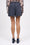 Short court en twill de coton délavage vintage